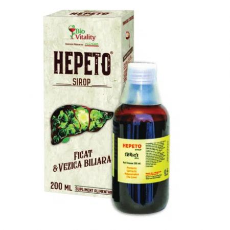 Hepeto Sirop, 200 ml, Bio Vitality
