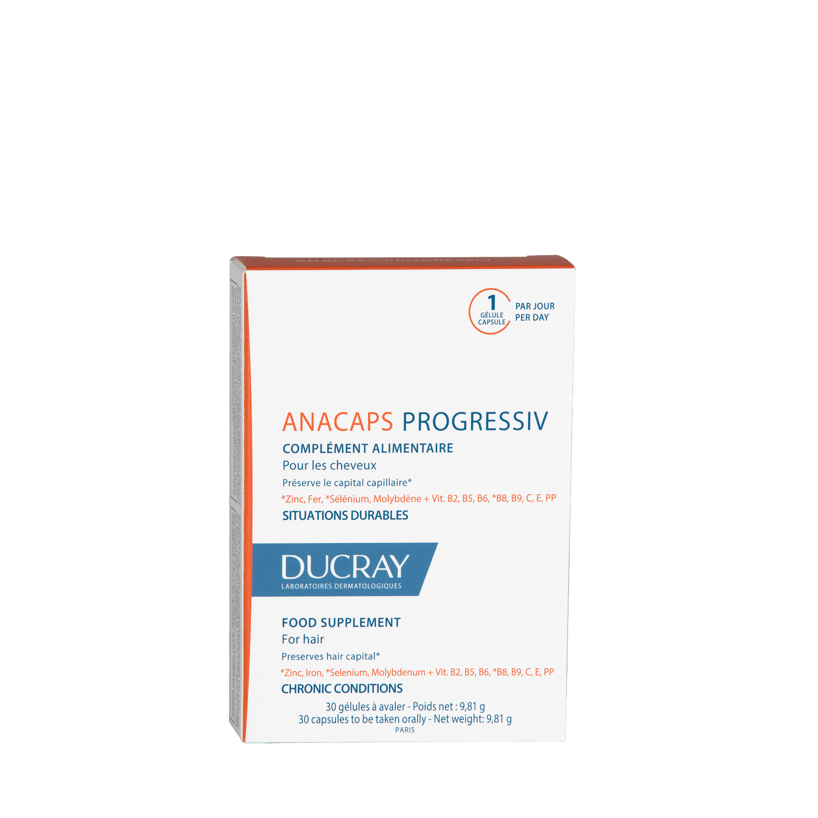 Anacaps Progressive, 30 capsule, Ducray