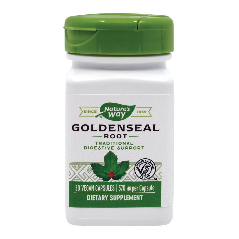 Goldenseal Root, 570mg, 30 capsule vegetale, Natures Way