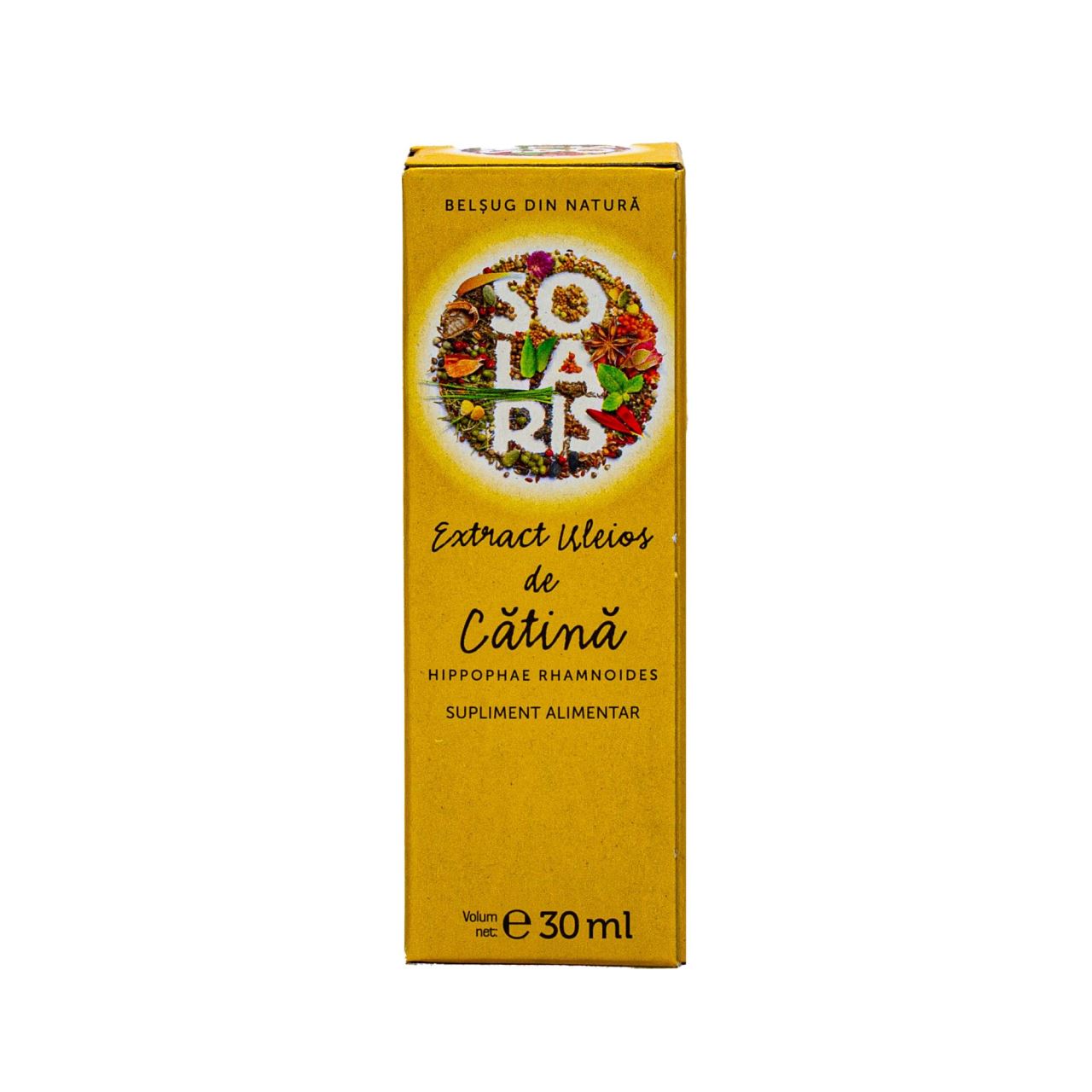 Extract uleios de catina, 30 ml, Solaris