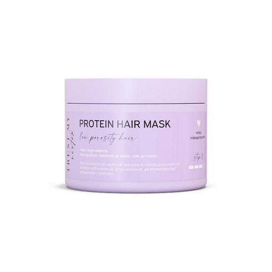 Masca pentru porozitate scazuta, Protein Hair Mask 150 gr, Trust My Sister