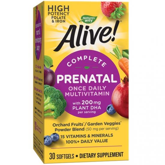Alive Complete Prenata, 30 capsule, Natures Way
