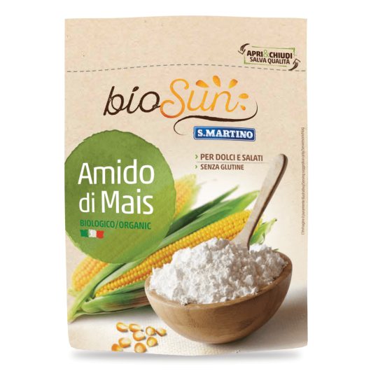 Amidon de porumb Bio fara gluten Biosun, 120 g, S.Martino