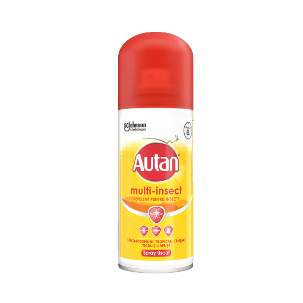 Spray repelent pentru insecte Multi Insect, 100 ml, Autan