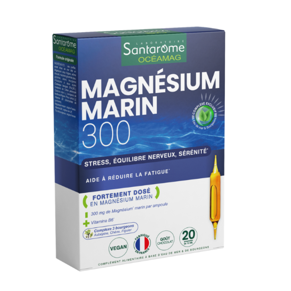 Magneziu Marin Ocemag, 20 fiole x 10 ml, Santarome