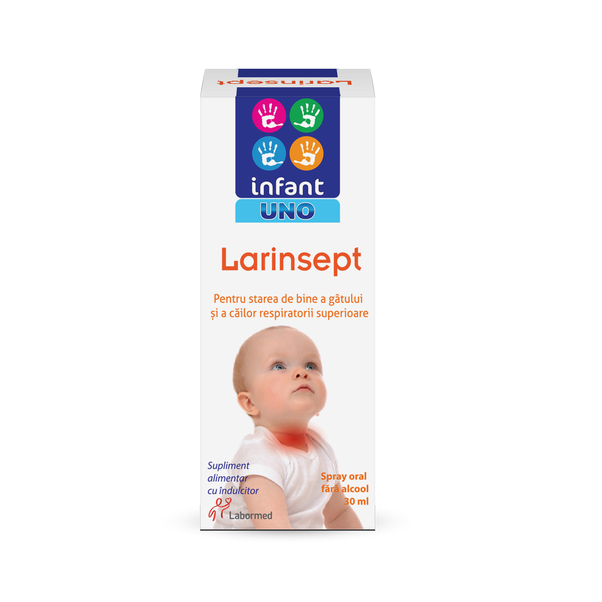 Infant Uno Larinsept spray, 30 ml, Labormed