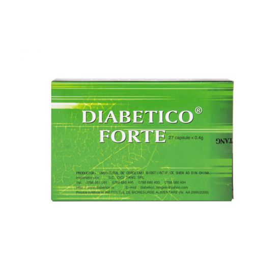 Diabetico Forte, 27 capsule, China