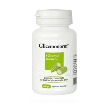 Glicemonorm, 60 capsule, Dacia Plant
