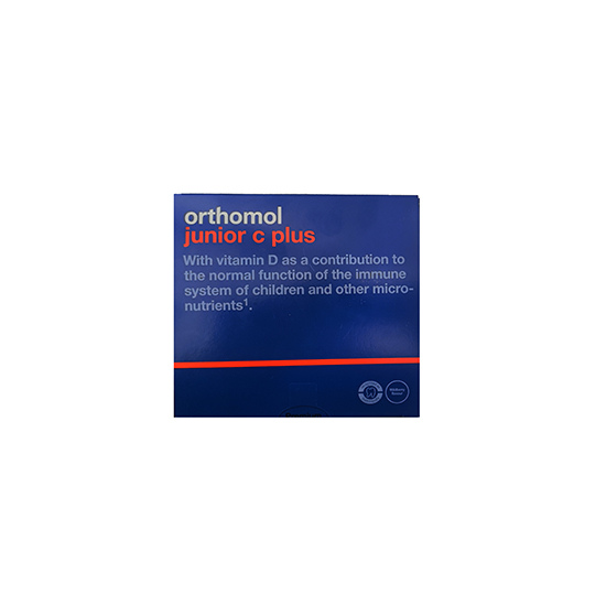 Orthomol Junior C Plus cu aroma de fructe de padure, 30 tablete, Orthomol