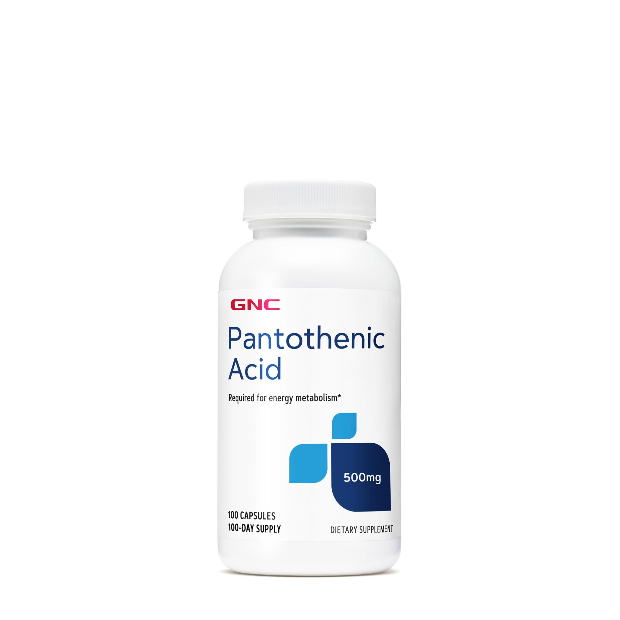 Pantoneic Acid, 500 mg, 100 capsule, GNC