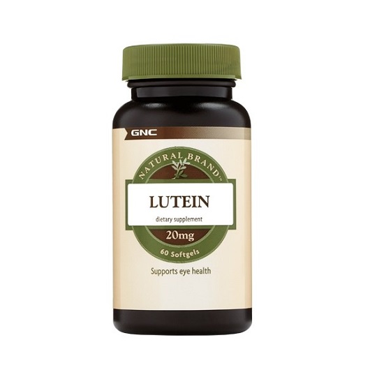 Luteina Natural Brand, 20 mg, 60 capsule, GNC