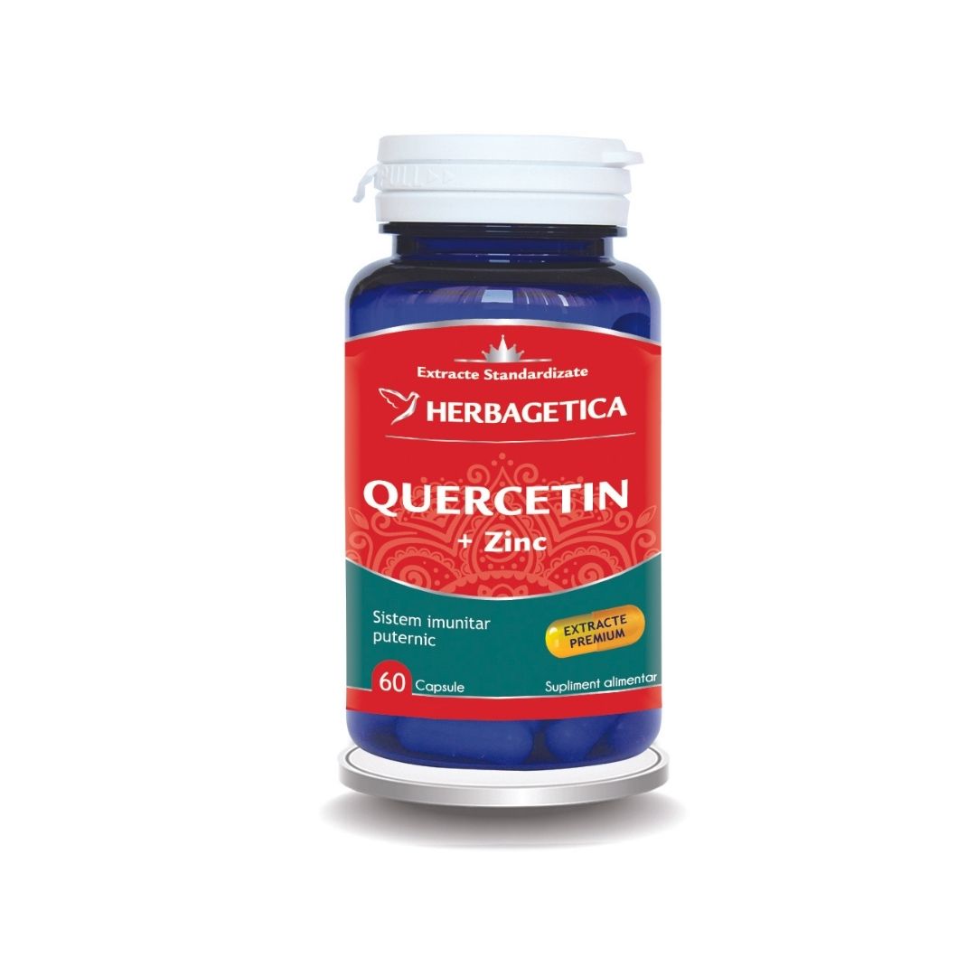 Quercetin + Zinc, 60 capsule, Herbagetica