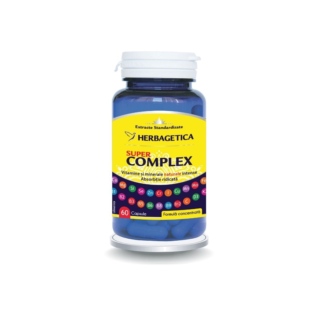 Super complex, 60 capsule, Herbagetica