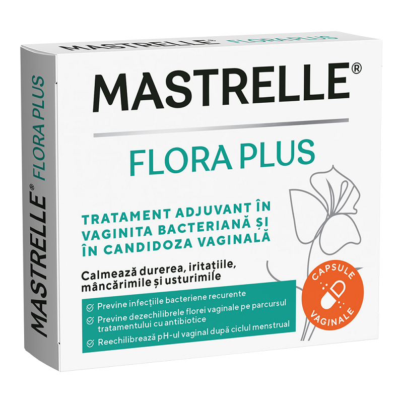Mastrelle Flora PLus, 10 capsule, Fiterman