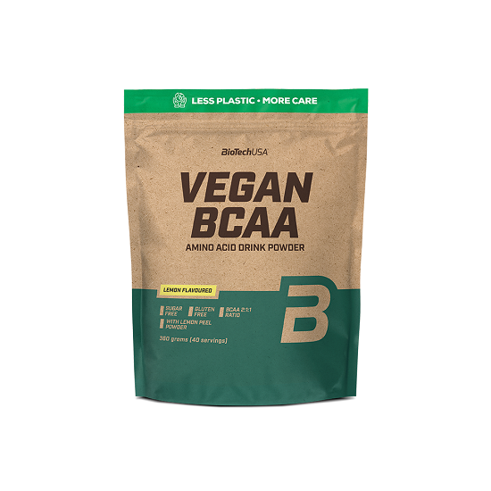 Vegan BCAA Lemon, 360 grame, BioTech USA