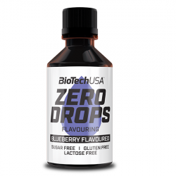 Zero Drops Blueberry, 50 ml, BioTech USA
