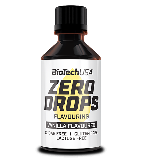 Zero Drops Vanilla, 50 ml, BioTech USA