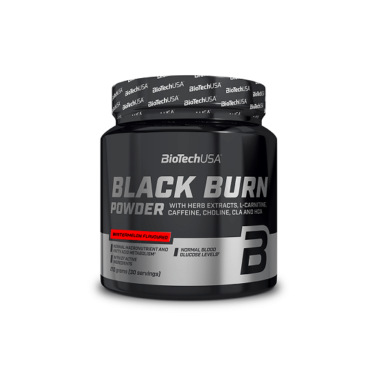 Black Burn cu aroma de pepene rosu, 210 grame, BioTech USA