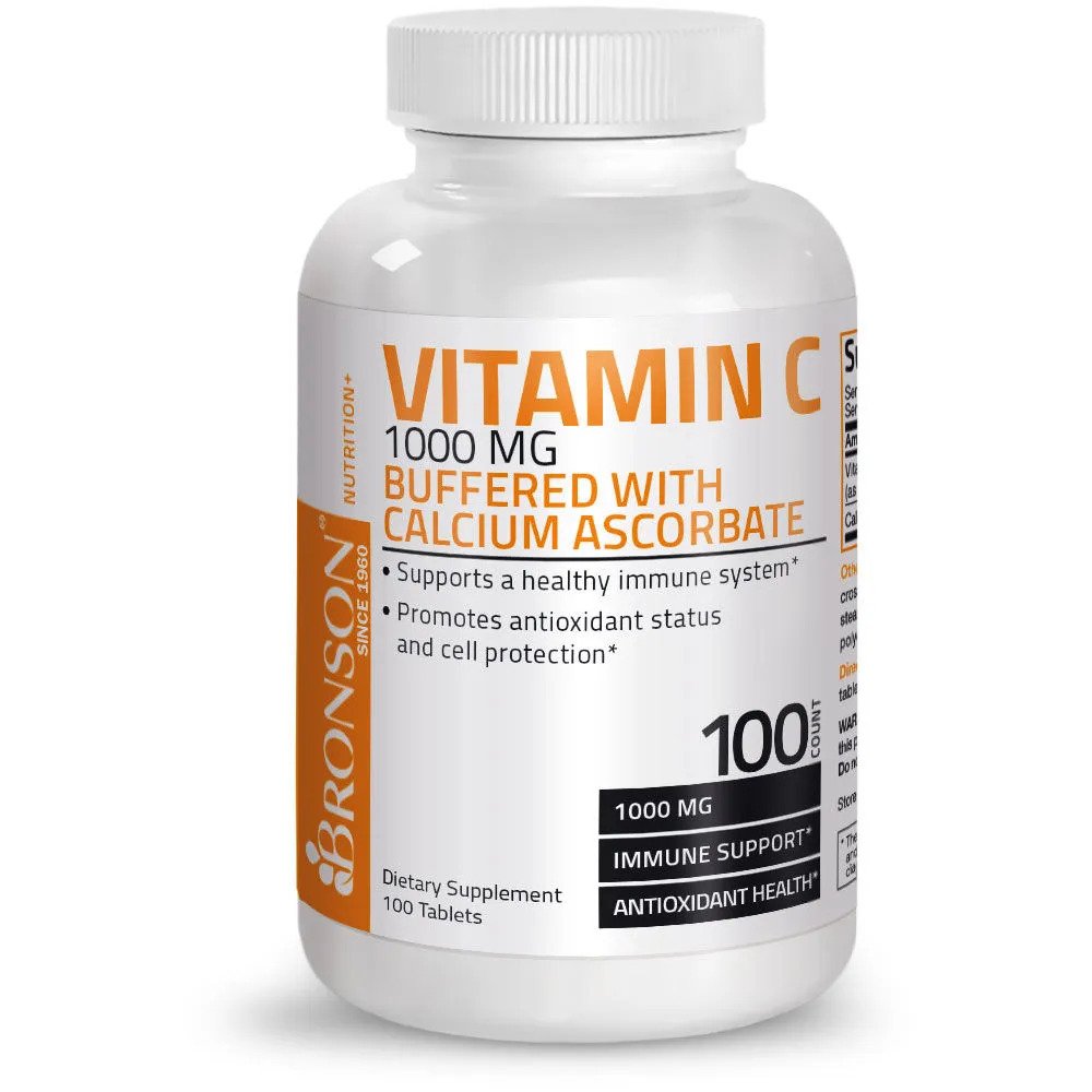 Vitamina C 1000mg, 100 capsule, Bronson