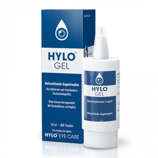 Picaturi lubrifiante pentru ochi Hylo-Gel, 10 ml, Hylo