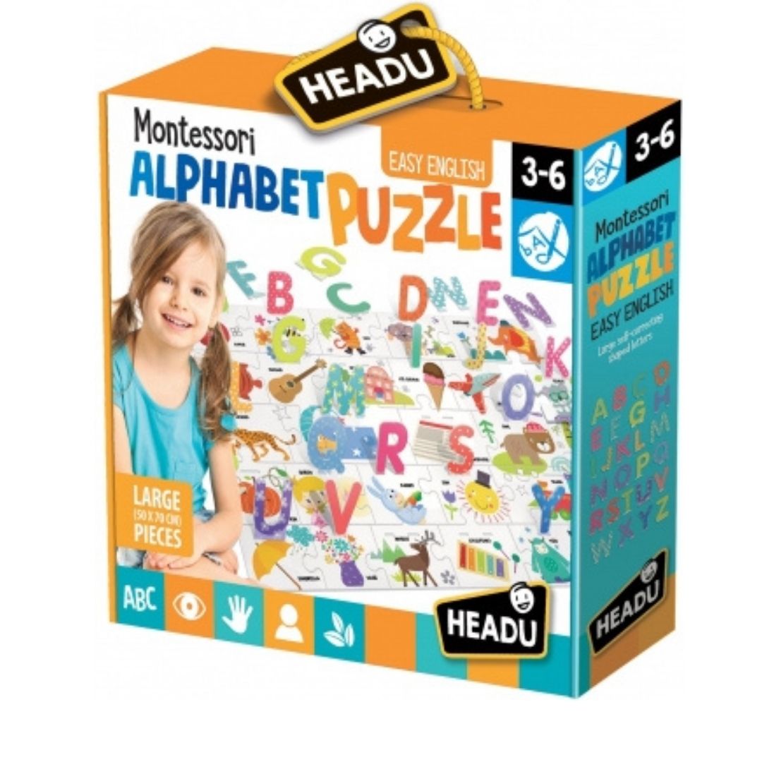 Puzzle alfabet 3D, Headu