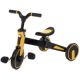 Tricicleta pliabila 3 in 1 pentru copii, Yellow, UoniBaby 470007