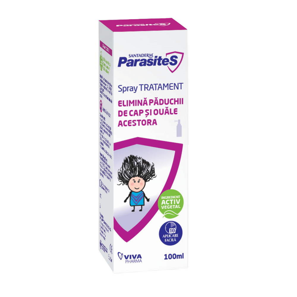 Spray tratament impotriva paduchilor, 100 ml, Parasites