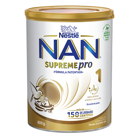 Formula de lapte praf, Nan 1 Supreme Pro, 800 gr, Nestle : Bebe Tei