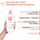 Balsam reparator de corp Regenerating Surgras, 400 ml, Mixa 596470