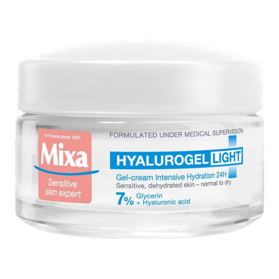 Crema hidratanta cu acid hialuronic Hyalurogel Light, 50 ml, Mixa