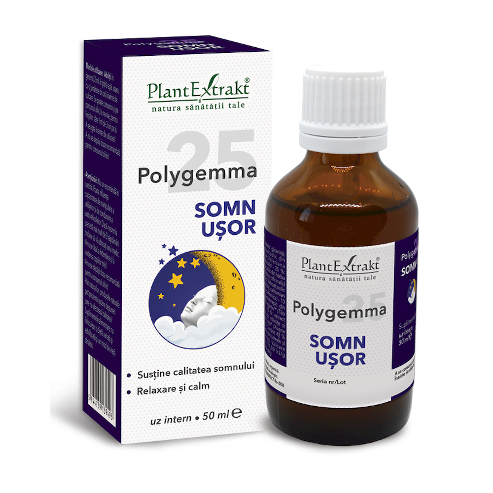 Polygemma 25 Somn Usor, 50 ml, PlantExtrakt