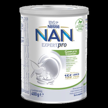 Formula de lapte Nan Expert Pro Complete Comfort, +0 luni, 400 g, Nestle
