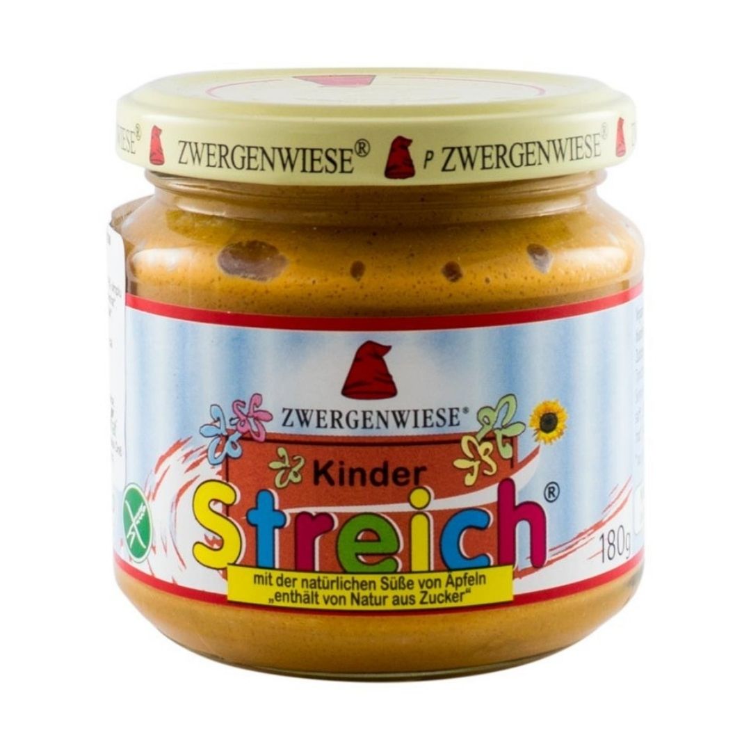 Crema tartinabila Bio vegetala pentru copii, 180 g, Zwergenwiese