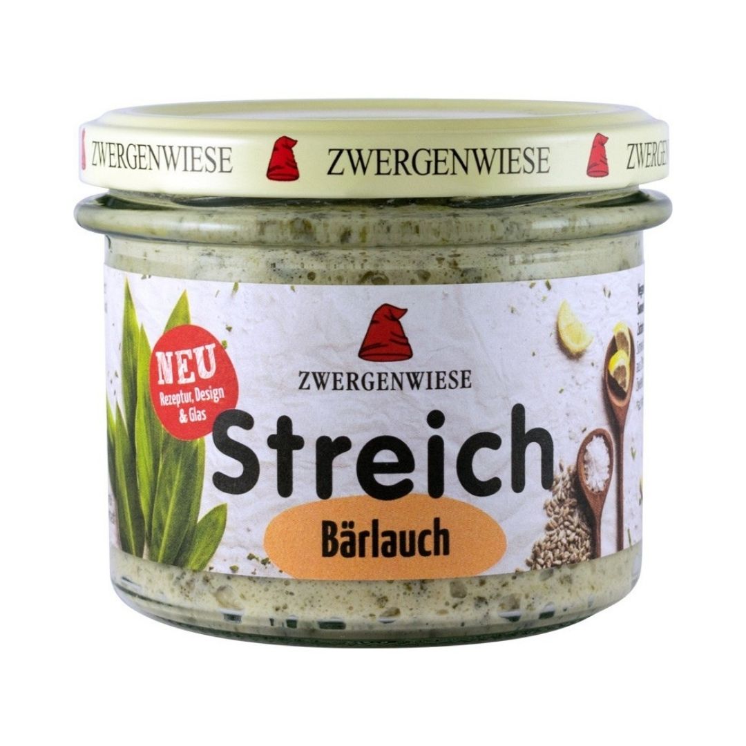 Crema tartinabila Bio vegetala cu leurda, 180 g, Zwergenwiese