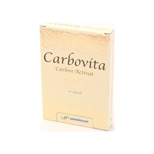 Carbovita Carbon Activ, 20 capsule, Amniocen