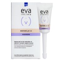 Gel vaginal pentru refacerea mucoasei Restore pH 3.8, 9 aplicatoare vaginale, Eva Intima