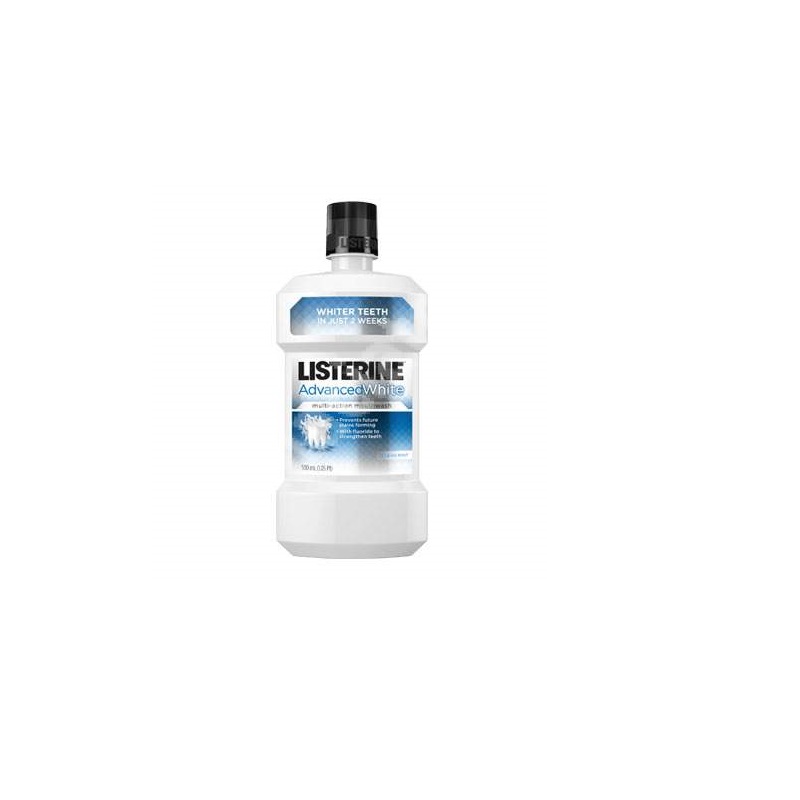 Apa de gura Advanced White, 500 ml, Listerine