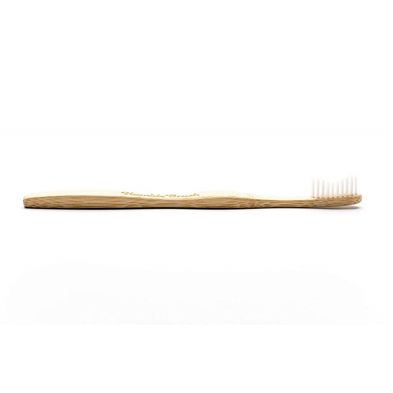 Periuta de dinti Soft din bambus pentru adulti, The Humble Co