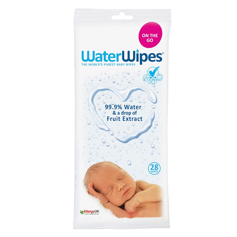 Servetele umede pentru bebelusi, 28 bucati, WaterWipes 