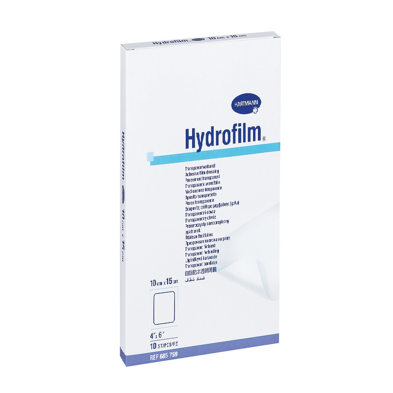 Pansament transparent Hydrofilm, 10x15 cm, 10 bucati, Hartmann