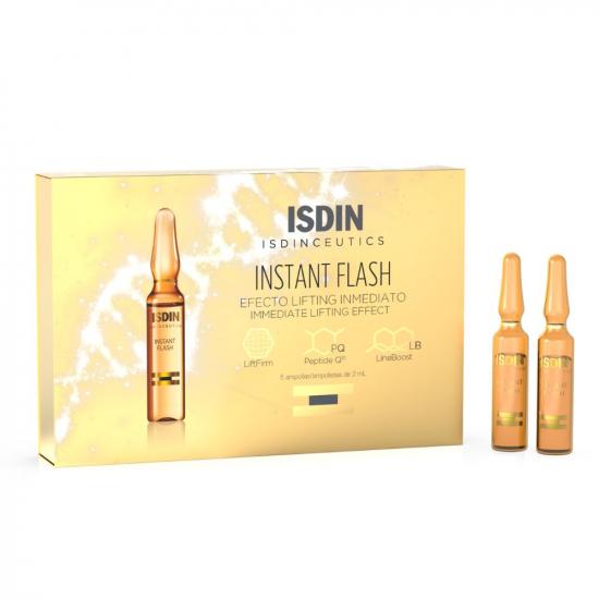 Ser pentru lifting Instant Flash, 5 fiole x 2 ml, Isdin