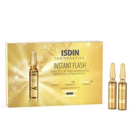 Ser pentru lifting Instant Flash, 5 fiole x 2 ml, Isdin
