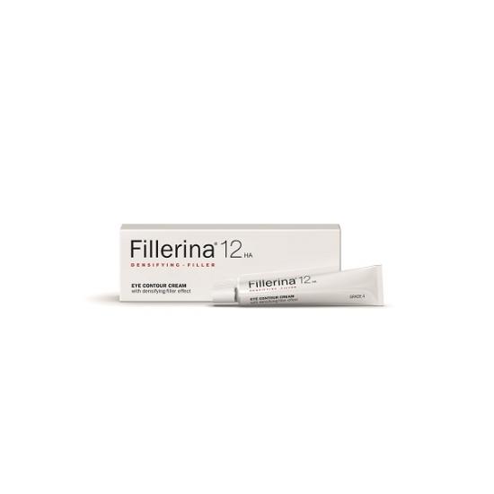 Crema pentru conturul ochilor cu efect de umplere Fillerina 12 HA Densifying GRAD 4, 15 ml, Labo