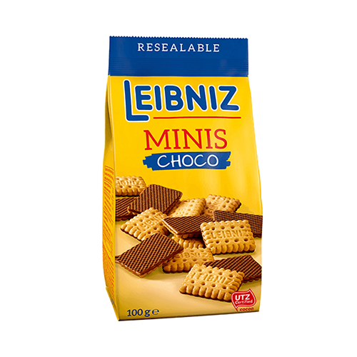 Biscuiti cu ciocolata, 100 g, Leibniz