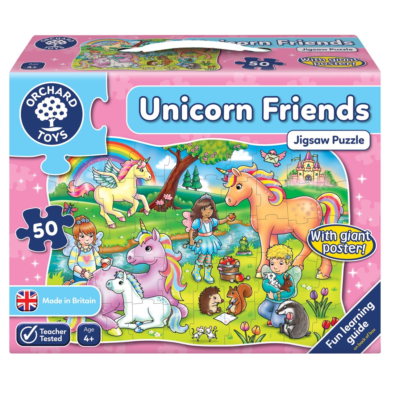 Jucarie Puzzle Prietenii Unicornului, Orchard Toys