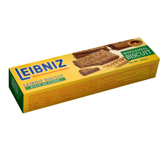 Biscuiti cu fibre Vollkorn, 200 g, Leibniz