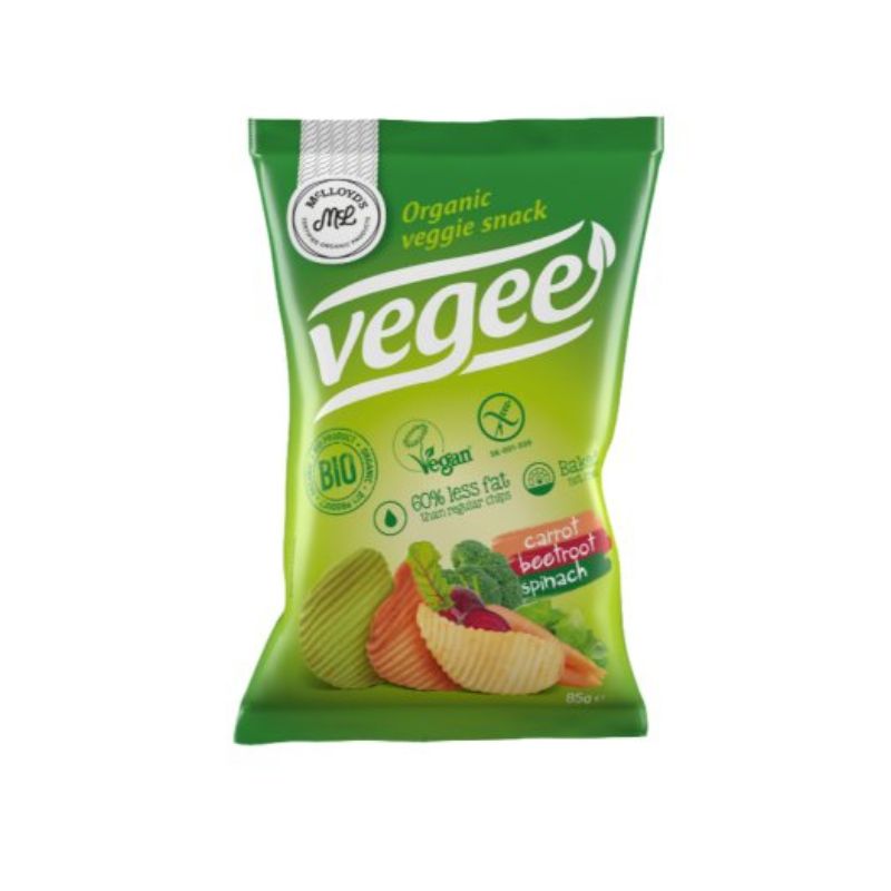Chipsuri Bio din legume Vegee, 85 gr, Organique