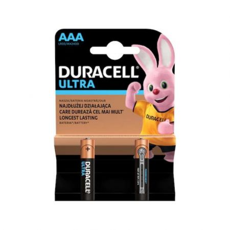 Baterii Ultra AAA, 2 bucati, Duracell