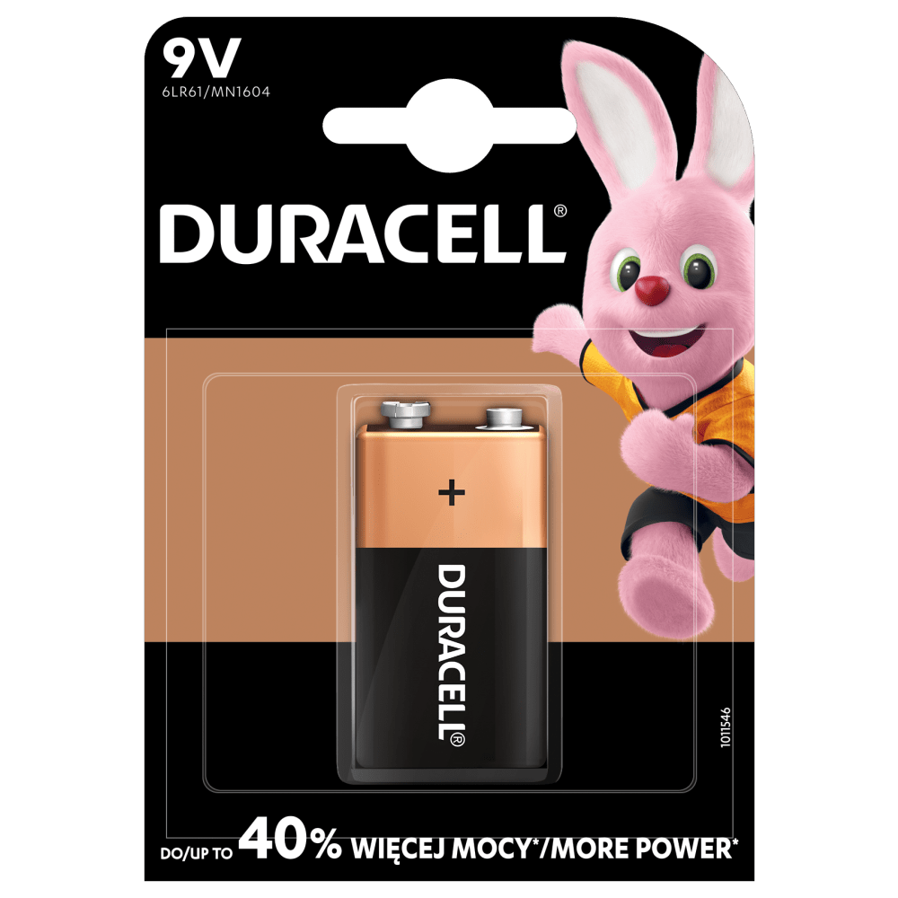 Baterie alcalina 9V, 1 bucata, Duracell