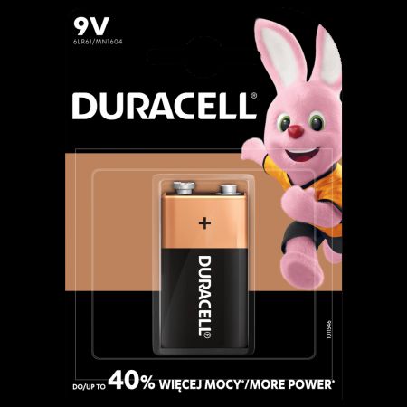 Baterie alcalina 9V, 1 bucata, Duracell